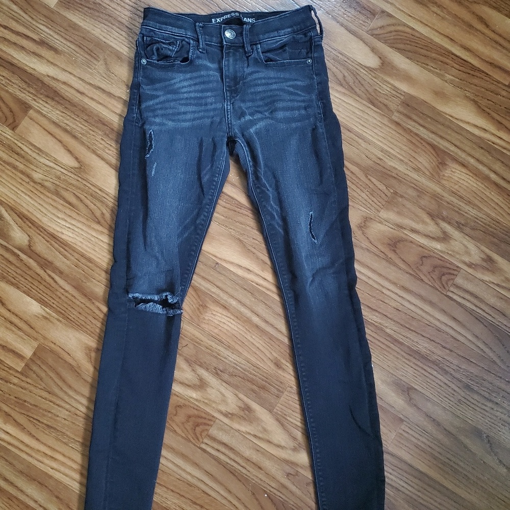 Express jean leggings - Picture 2 of 6